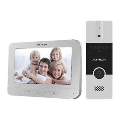 Kit videoportero análogo Hikvision