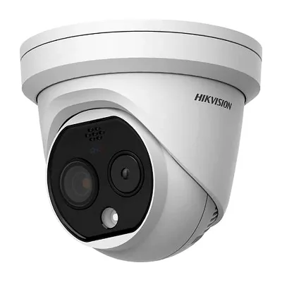 Camara IP domo termica 6MM dual 4MP para control de temperatura