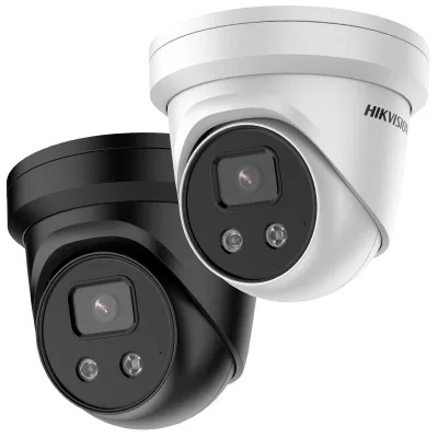 Camara IP turret 4MP l 28MM acusense con microfono