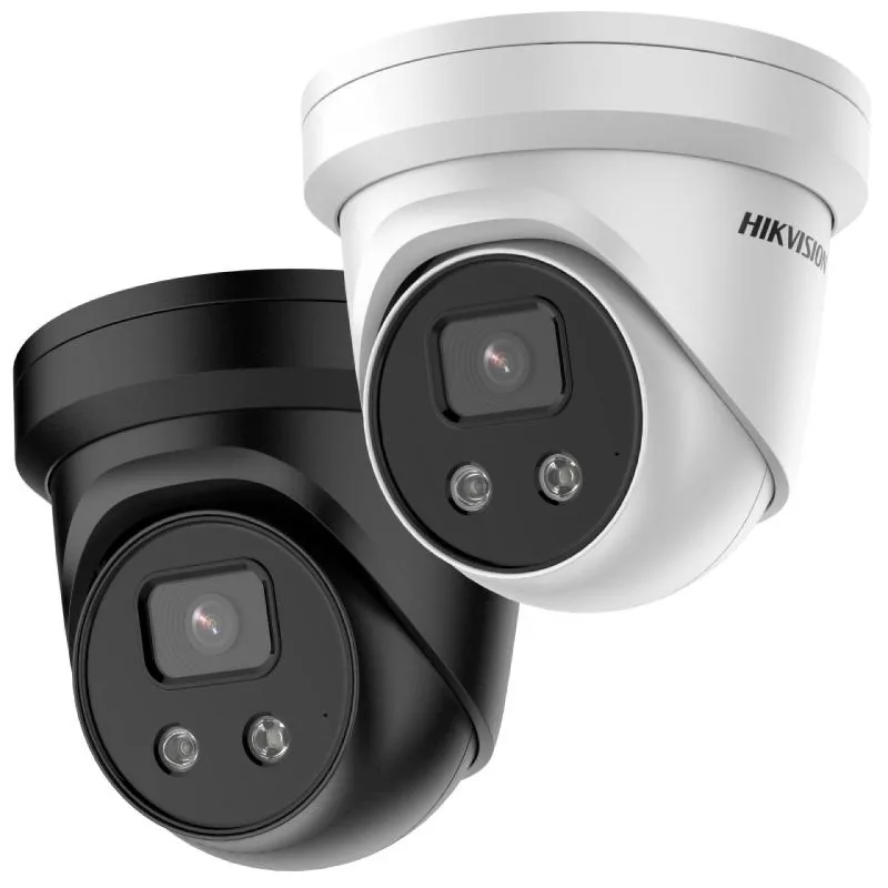 Camara IP turret 4MP l 28MM acusense con microfono