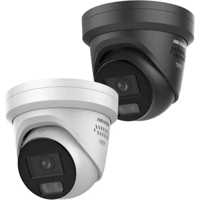 Camara IP turret luz hibrida colorvu 3.0 4MP l 28MM con audio bidireccional y alarma activa