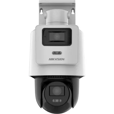 Camara pt IP mini tandemvu PTZ 4MP 8MM + fija 4MP 2.8MM