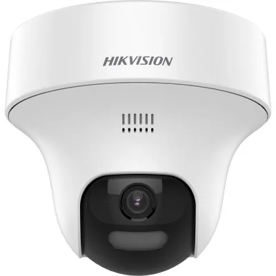 Cámara Domo Hikvision 3K: Audio Bidireccional y Sirena