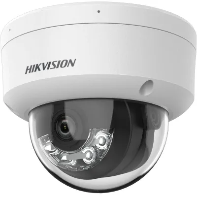 Cámara Domo IP 4MP Exterior Dual Light IR/Luz Blanca