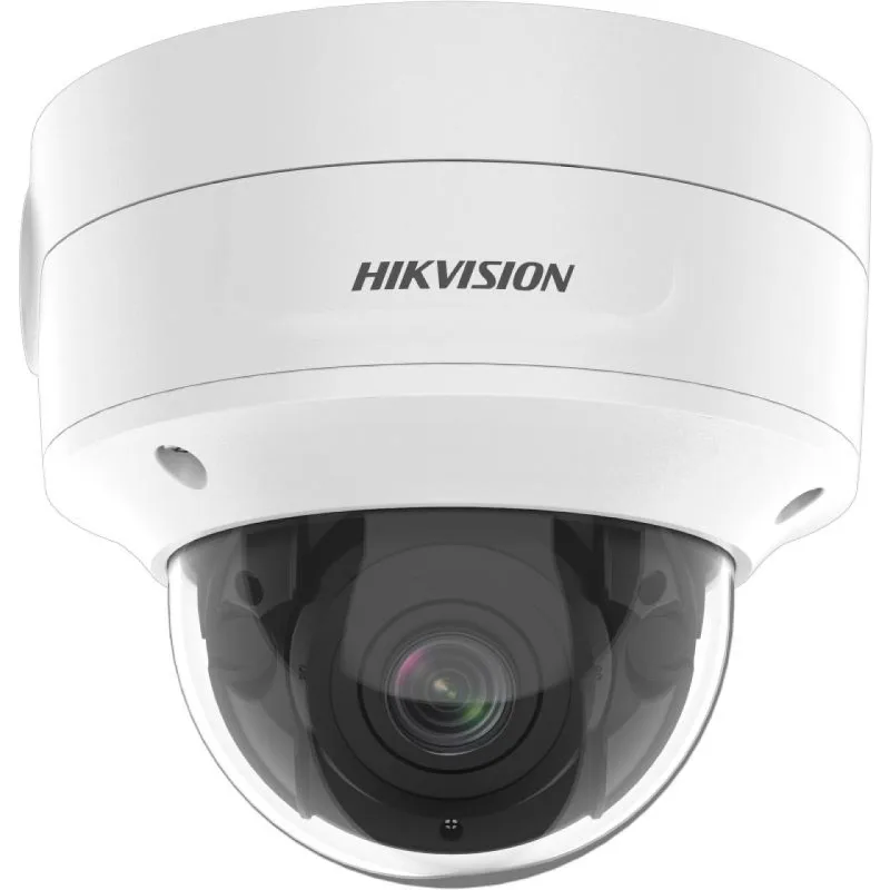 Cámara IP Domo 2 MP IR 40m con Audio y Lente Motorizado