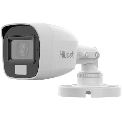 Cámara minibala fija con audio y luz dual de 2 MP
