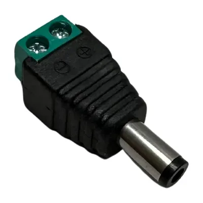 Paquete de 10 conectore macho DC camara para fuente de poder