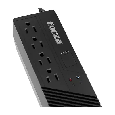 Regulador de voltaje forza 4 tomas 1000VA/500W