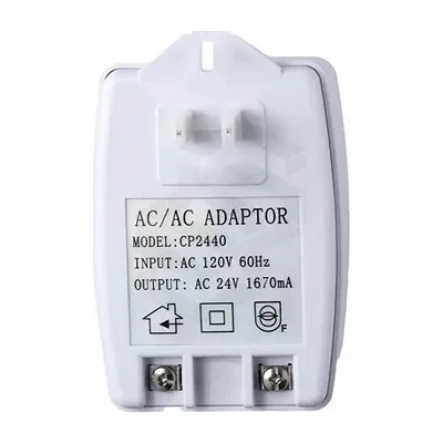Transformador para cámara 24VAC, 1660mA, 40w