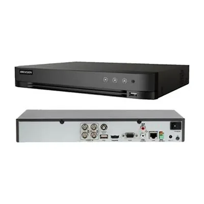 Grabador digital 4CH HD-TVI 1HDD 1080P acusense con audio