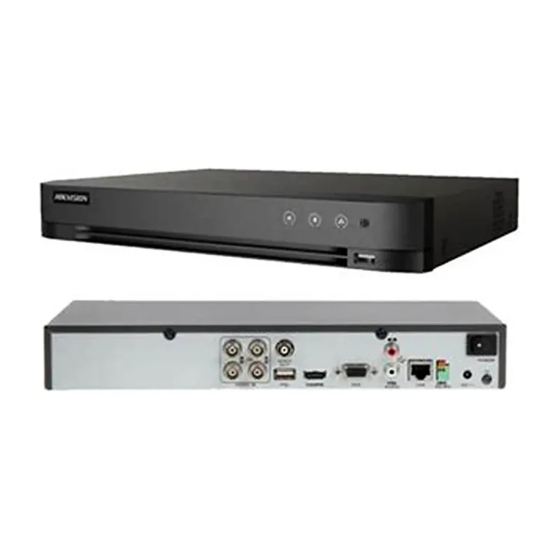 Grabador digital 4CH HD-TVI 1HDD 1080P acusense con audio