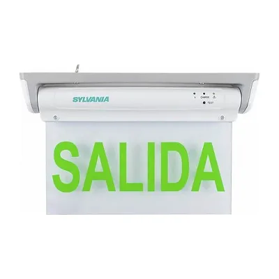 Rotulo salida LED verde