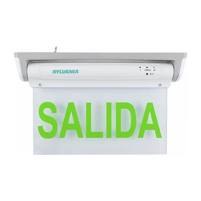 Rotulo salida LED verde