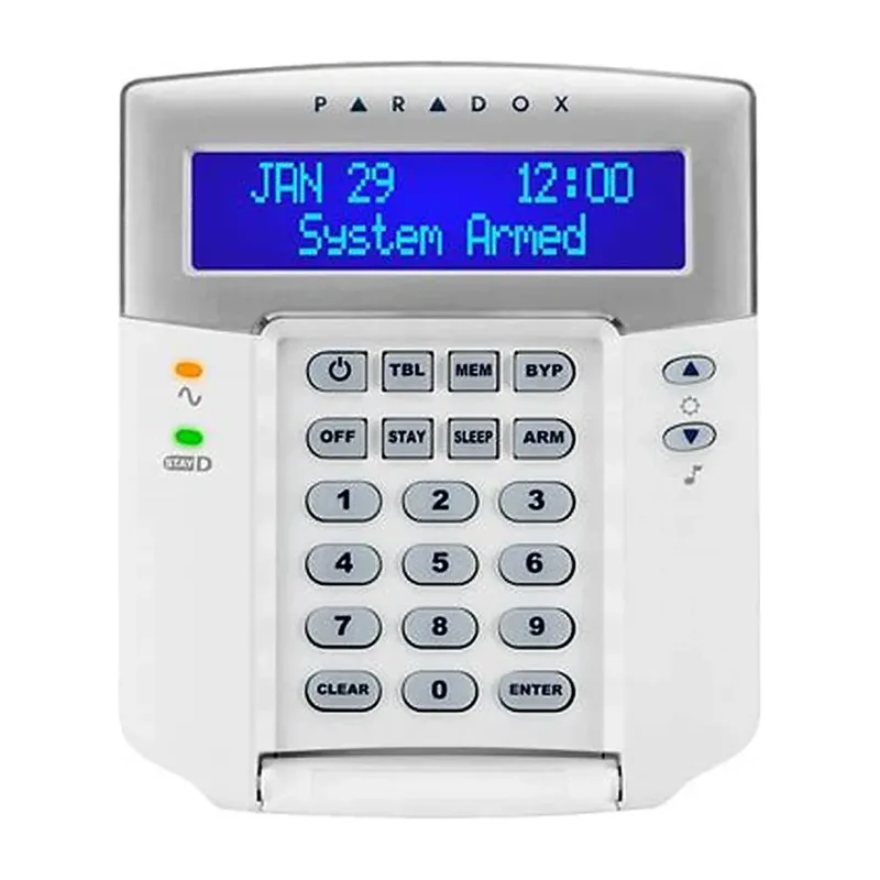 Teclado 32 zonas con pantalla LCD