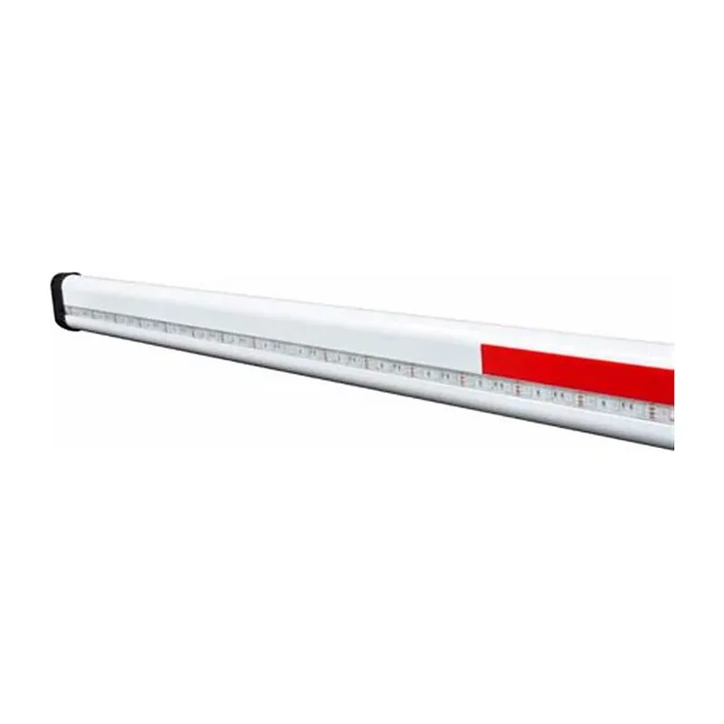 Barra slim rectangular de 4,50 metros blanca