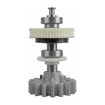 Conjunto de eje principal y engranaje industrial de acero