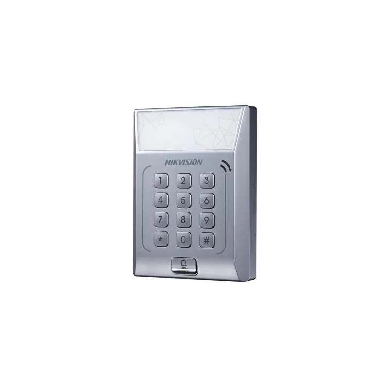 Control de acceso stand alone con botonera hikvision