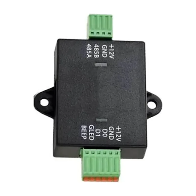 Convertidor de conexion RS485 a wiegand para panel ZK-C2-260