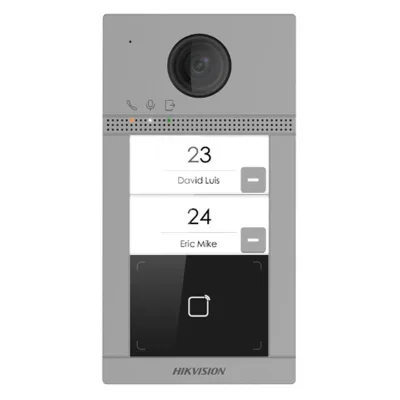 Frente de Calle IP HD con Cámara 2MP y Control para 2 Deptos