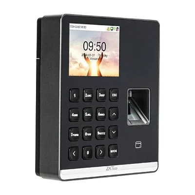 Terminal biometrico tiempo y asistencia, huella y proximidad black