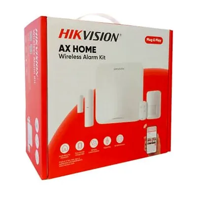Kit central de alarma inalambrica 16 zonas WiFi + 4G linea axhome