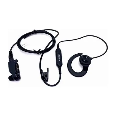 Audifono con microfono cableado para radios tipo ap y bp