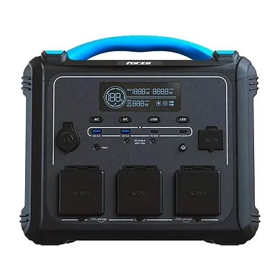 Estacion de carga portatil de bateria lmfp de 1200W