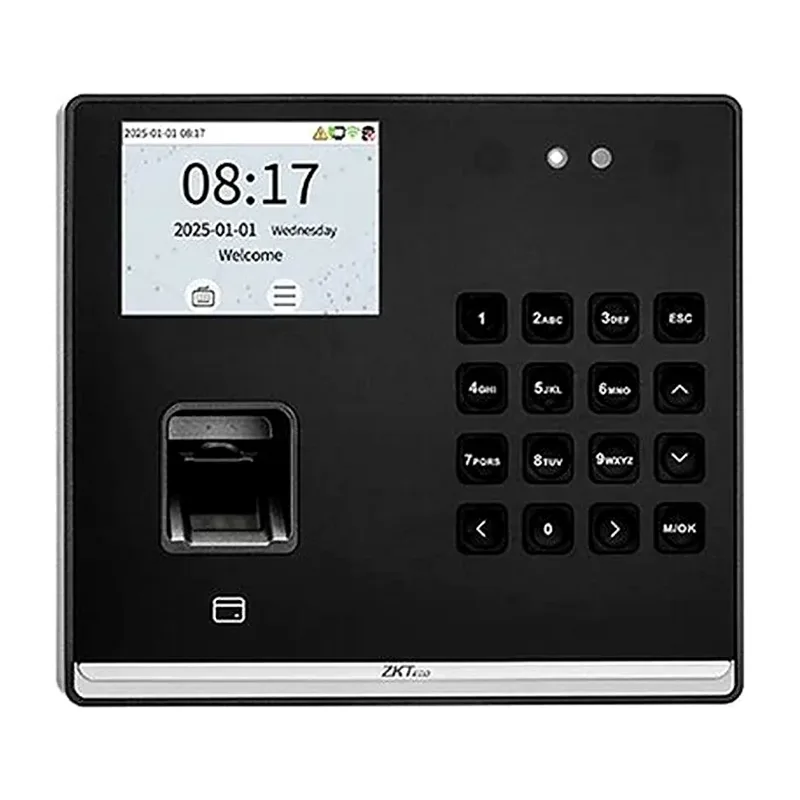Terminal biometrico tiempo y asistencia, facial, huella y proximidad con bateria