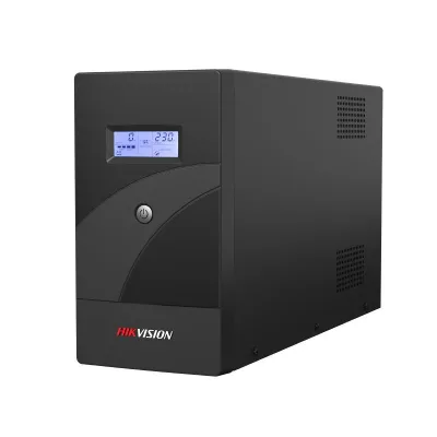 UPS hikvision 2000VA/1200W 4 salidas 2 baterias 12VDC 9AMP 120V