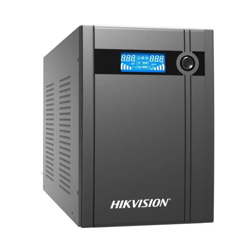 UPS hikvision 3000VA/1800W 6 salidas 4 baterias 12VDC 9AMP 120V