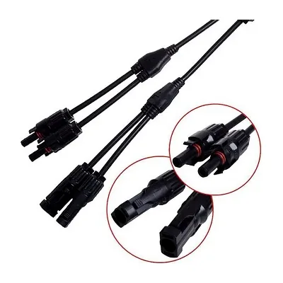 Conector del tipo MC4 de 3 a 1