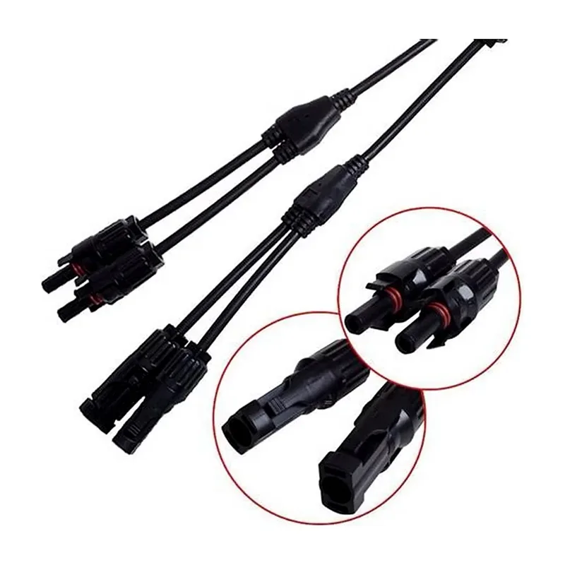 Conector del tipo MC4 de 3 a 1