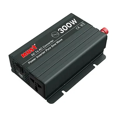Inversor off grid 300WATTS 110V 12VDC