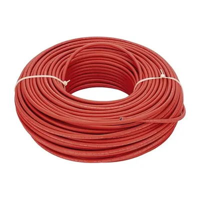 Rollo de cable fotovoltaico de 100 mts rojo