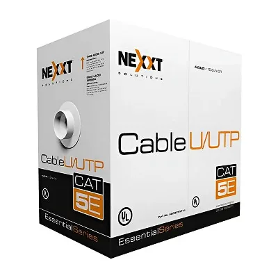 Cable UTP cat 5E 305 mts exterior