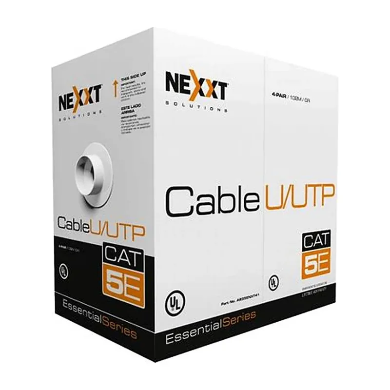 Cable UTP cat 5E interior 100 mts