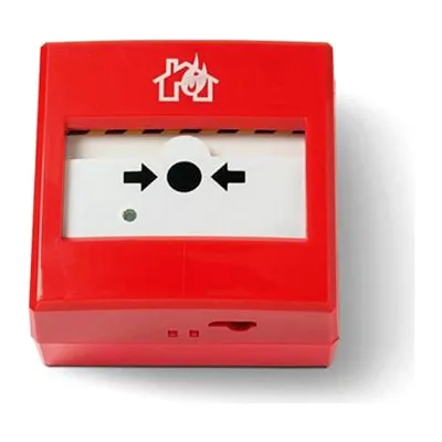 Pulsador Manual de Alarma EN54 con LED Multicolor