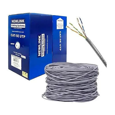 Cable UTP CAT5E interior 305 mts cca aleación cobre + aluminio