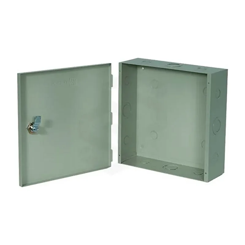 Caja de paso rapid lock fondo metalico (200x200x90) mm para uso interior, IP 20