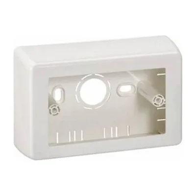Caja sobrepuesta 40MM blanca