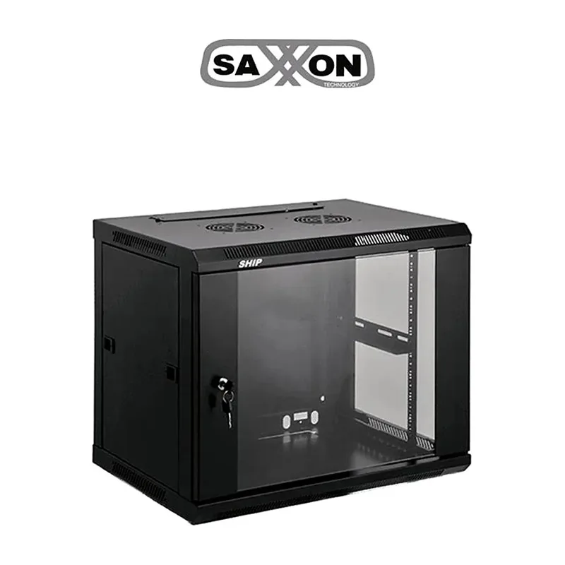 Gabinete 9UR de pared puerta de vidrio