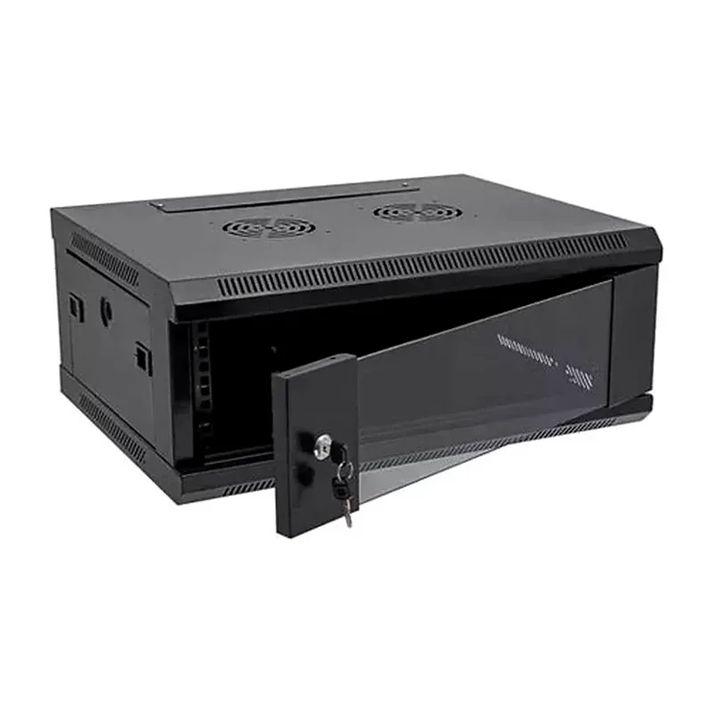 Gabinete compacto 4UR xtring desarmado puerta de vidrio 540X400X280MM