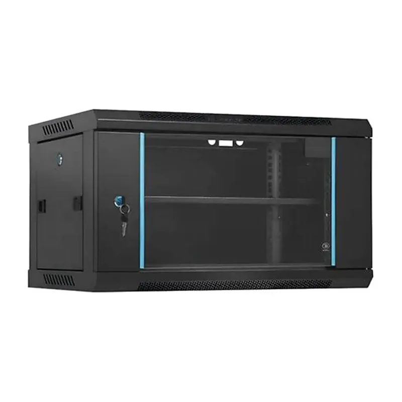 Gabinete compacto 6UR xtring desarmado puerta de vidrio 540X400X368MM