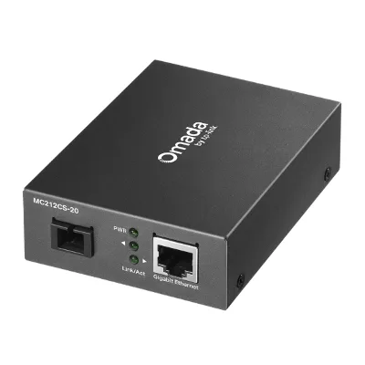 Convertidor de fibra TP-LINK single modo sc 10/100/1000MBPS wdm