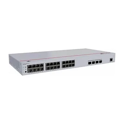 Switch 24P gb PoE+ + 4 puertos SFP 10G administrable L2 400W - huawei
