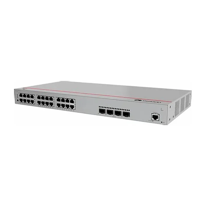 Switch 24P gb PoE+ + 4 puertos SFP 10G administrable L3 400W - huawei
