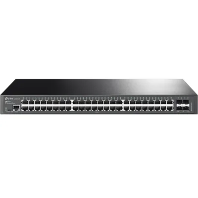 Switch tplink jetstream 48 puertos gigabit + 4 SFP+ 10GBPS capa 2 administrable