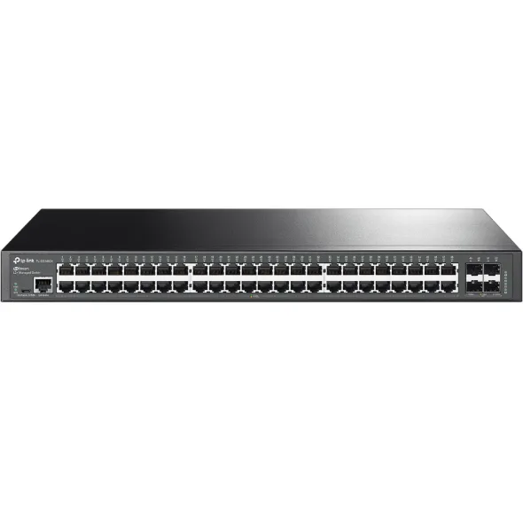 Switch tplink jetstream 48 puertos gigabit + 4 SFP+ 10GBPS capa 2 administrable