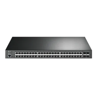 Switch tplink jetstream 48 puertos gigabit 48 puertos PoE+ + 4 SFP 1GBPS capa 2 administrable 384W