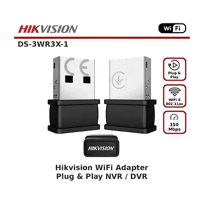 Adaptador WiFi para DVR y NVR hikvision